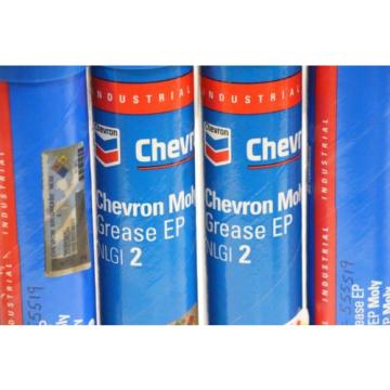 Lot of (5)  Chevron Ultra-Duty Premium Lubricating Grease EP NLGI2 14 Oz