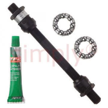 Cyclo 10x135mm Hollow Quick Release Cycle Axle &amp; Lithium Grease &amp; Hub Cages