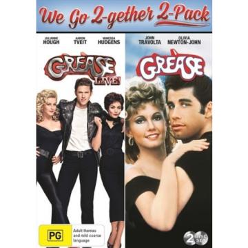 Grease Live / Grease (DVD) (Region 4) Aussie Release