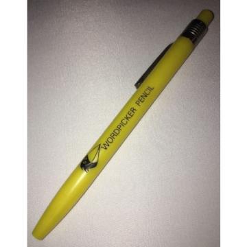 Rare Vint 1950s China Marker Grease Pencil Yellow Highlighter WordPicker SCRIPTO