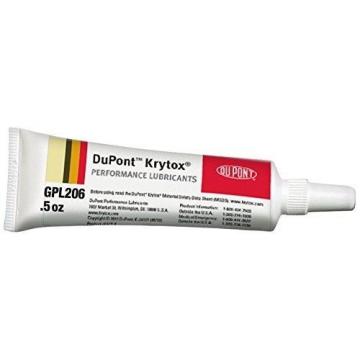 Krytox Gpl 206 Grease Pure Pfpe / Ptfe No Additives 0 5 Oz Tube