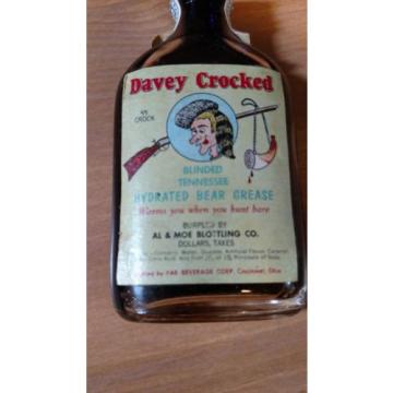 Davey Crocked Fake Whiskey Bottle Hydrated Bear Grease