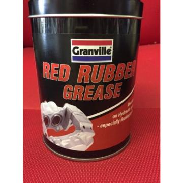 RED RUBBER GREASE 500 GRAM TIN RED BRAKE GREASE AND RED HYDRAULIC GREASE