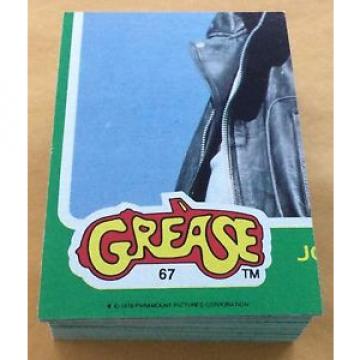 1978 Topps Grease 2 Trading Card Set