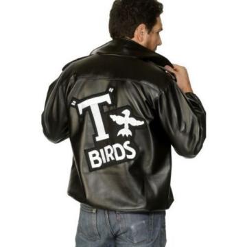 Men&#039;s Offical Licsend Grease Jacket T-Bird Gang 1950s Film Fancy Dress Costume