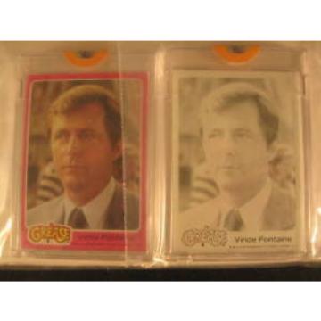 1978 Topps Grease PROOF (2) Card Set Vince Fontaine #4