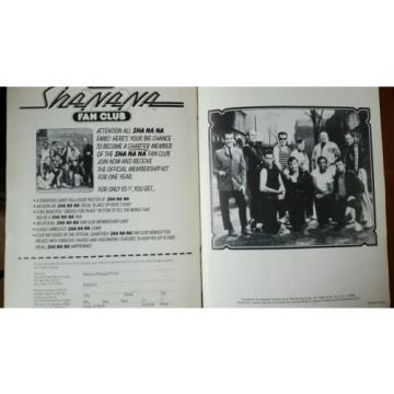 Shanana Souvenir Program Book 1979 Musicians 15 Page Grease for Peace HS