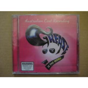 GREASE Is The Word - Australian Cast Recording AUSSIE CD - 2013 - 3754911 -