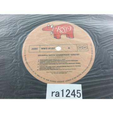 ra1245 Grease MWZ8107 OBI Vinyl LP Japan J4U