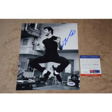 JOHN TRAVOLTA SIGNED AUTOGRAPHED 8x10 PHOTO PSA/DNA AA56158 grease