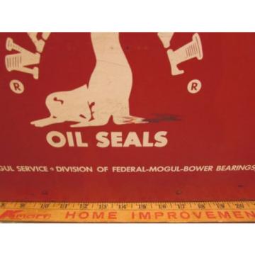 National Seal Parts cabinet display sign Grease front wheel Federal Mogul bower