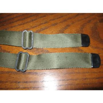 2 USGI green nylon M1 M2 carbine slings vietnam nos grease gun 1&#034;