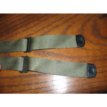 2 USGI green nylon M1 M2 carbine slings vietnam nos grease gun 1&#034;