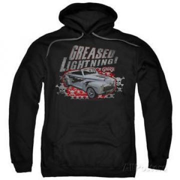 Hoodie: Grease - Greased Lightening Apparel Pullover Hoodie - Black