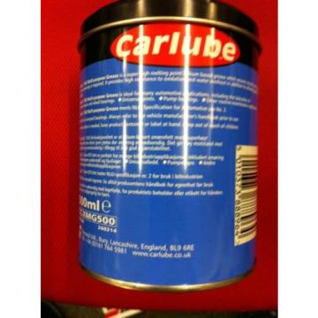 MULTI PURPOSE GREASE LARGE LM2 - LITHIUM BASED CARLUBE GREASE