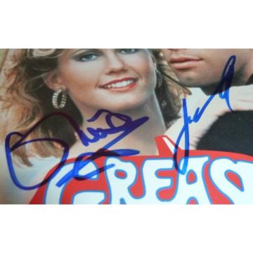 PSA/DNA JOHN TRAVOLTA &amp; OLIVIA TON JOHN AUTOGRAPHED-SIGNED GREASE DVD BOX 276