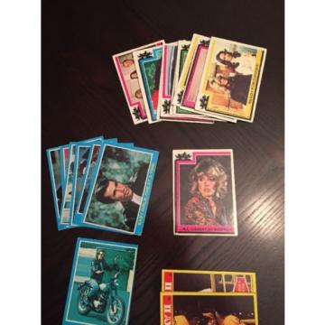 Various Vintage Trading Cards Rocky Saturday Night Fever Grease Etc