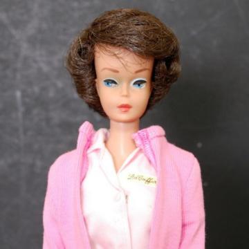 Vintage Barbie Brunette Bubblecut Doll Grease Rizzo Outfit Mattel VGC Frenchy