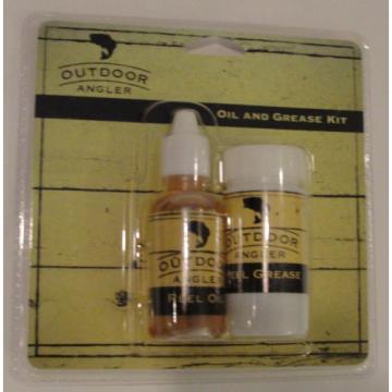 New Fishing Outdoor Angler Pack Reel Oil &amp; Precision Reel Grease Kit