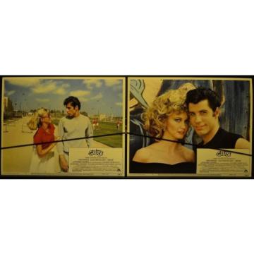 Grease(1978) Movie Poster Orig Lobby Card set of 8 Olivia Newton John Travola