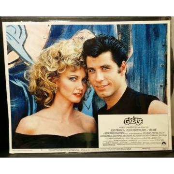 Grease(1978) Movie Orig Lobby Card set of 4 John Travolta,Olivia Newton John