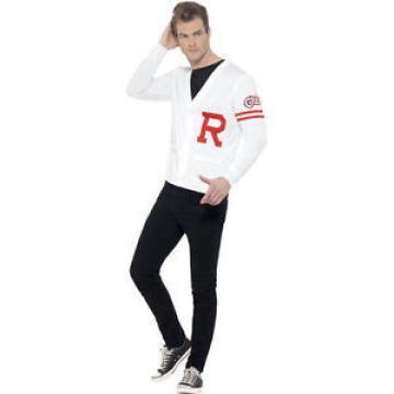 Mens Grease Rydell High School Jock Prep 50s 70s Fancy Dress Costume 42898