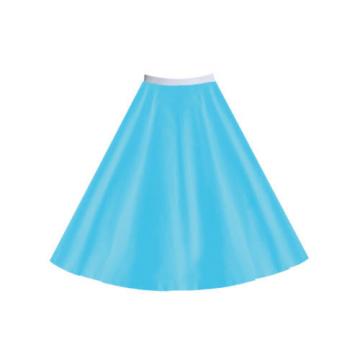 Girls Child Plain 1950s Costume Circle Skirt Rock and Roll GREASE SANDY SKIRT