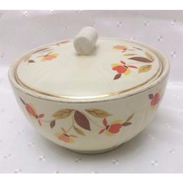 VINTAGE HALL JEWEL TEA AUTUMN LEAF GREASE DRIP BOWL