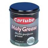 2 x Carlube Moly Grease 500g Tin Multi Purpose High Melting Point XMM500