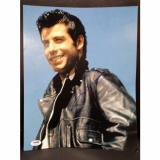 JOHN TRAVOLTA GREASE SIGNED 11X14 PHOTO PSA