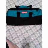 Makita Heavy Duty Nylon Contractor Tool Bag outside pockets w/ Grease rags