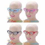 Polka Dot 1950&#039;s Style Glasses 50&#039;s Rock n Roll Fancy Dress Grease 4 Colours