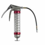 New Home Tool Durable UltraView Pistol Grip Grease Gun with Red Tube Ends