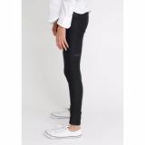 KSUBI &#039;SPRAY ON&#039; in &#039;GREASE&#039; Black Denim Super Skinny Mid Rise Jeans