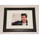 John Travolta GREASE autograph 8x10 &#034;FRAMED&#034; COA Memorabilia Lane &amp; Promotions