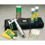 Professional All-in-One Green Grease Gun Kit in carrying case with handle LOOK